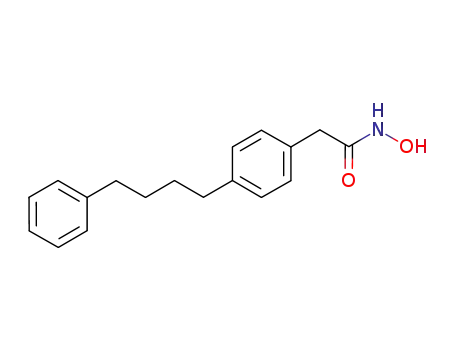 Molecular Structure of 342373-13-1 (N-hydroxy-2-(4-(4-phenylbutyl)phenyl)acetamide)