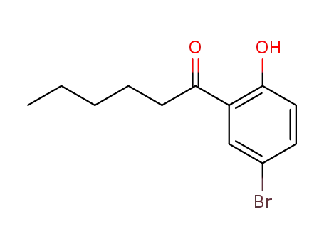 1-(5-bromo-2-hydroxyphenyl)hexan-1-one