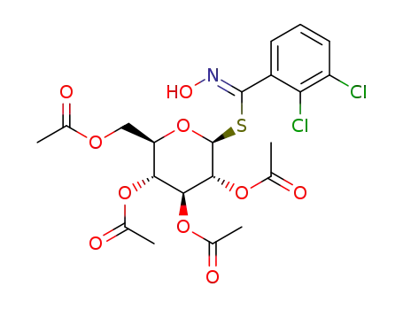 S-(2,3,4,6-tetra-O-acetyl-β-D-glucopyranosyl)-2,3-dichlorophenylthiohydroxamate