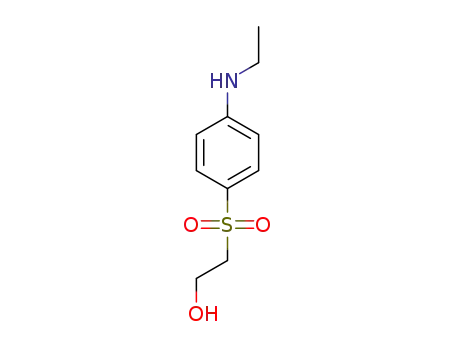 Molecular Structure of 128954-38-1 (2-[4-(Ethylamino)phenylsulfonyl]ethanol)