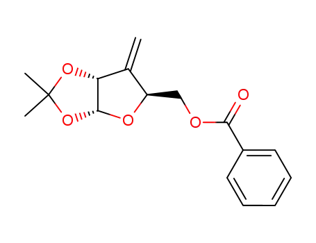 ((3aR,5S,6aR)-2,2-dimethyl-6-methylenetetrahydrofuro[2,3-d][1,3]dioxol-5-yl)methyl benzoate