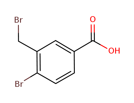 4-bromo-3-(bromomethyl)benzoic acid