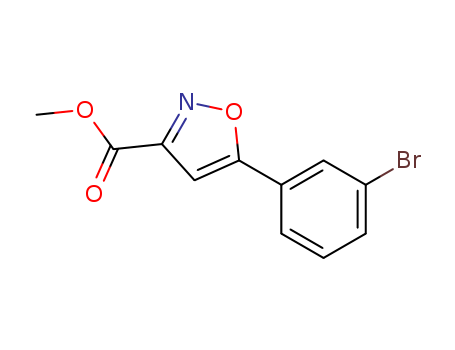 Methyl5-(3-Bromophenyl)isoxazole-3-carboxylate