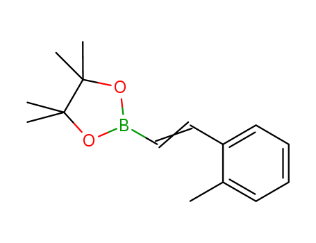 4,4,5,5-tetramethyl-2-(2-methylstyryl)-1,3,2-dioxaborolane