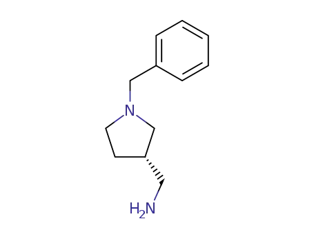 Molecular Structure of 229323-07-3 ((S)-3-AMINOMETHYL-1-BENZYLPYRROLIDINE)
