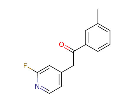 2-(2-Fluoro-4-pyridyl)-1-(3-methylphenyl)ethanone