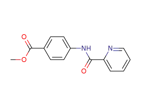 벤조산, 4-[(2-피리디닐카르보닐)아미노]-, 메틸 에스테르(9CI)