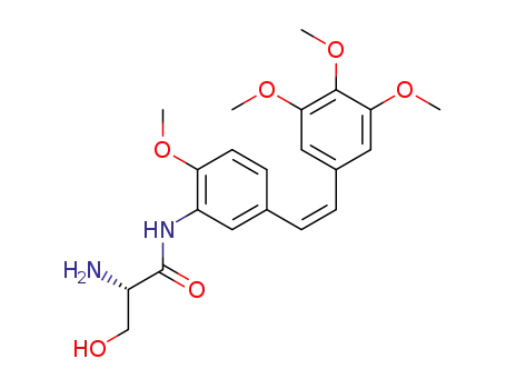 Molecular Structure of 181816-48-8 (Ombrabulin)