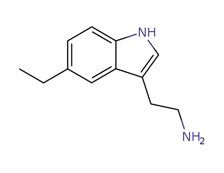 Molecular Structure of 62500-88-3 (2-(5-ethyl-1H-indol-3-yl)ethanamine)