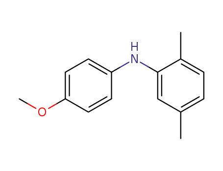 Molecular Structure of 65489-12-5 (N-(4-methoxyphenyl)-2,5-dimethylaniline)