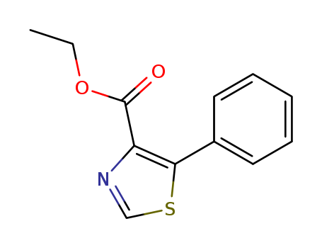 4-Thiazolecarboxylic acid, 5-phenyl-, ethyl ester