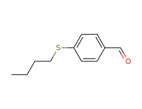 Molecular Structure of 53606-10-3 (4-(Butylthio)benzaldehyde)