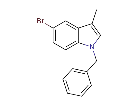 1-benzyl-5-bromo-3-methylindole