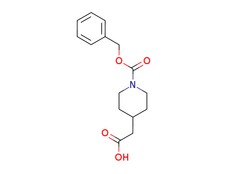 4-Piperidineaceticacid, 1-[(phenylmethoxy)carbonyl]-