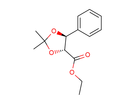 (4R,5S)-ethyl 2,2-dimethyl-5-phenyl-1,3-dioxolane-4-carboxylate