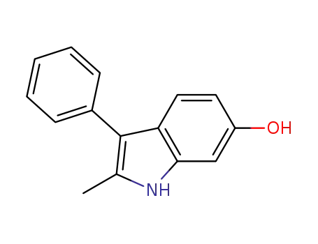Molecular Structure of 372094-05-8 (6-hydroxy-2-methyl-3-phenyl-1H-indole)