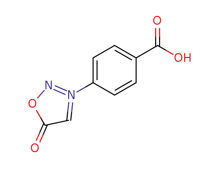 Molecular Structure of 7614-53-1 (3-(4-Carboxyphenyl)sydnone)