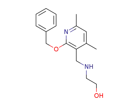 2-(((2-(benzyloxy)-4,6-dimethylpyridin-3-yl)methyl)amino)ethanol