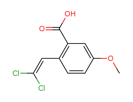 Benzoic acid, 2-(2,2-dichloroethenyl)-5-methoxy-