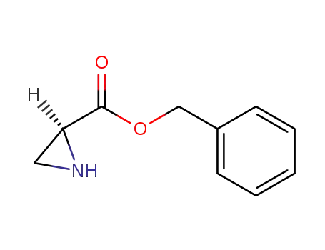 Molecular Structure of 67413-26-7 ((S)-2-Aziridinecarboxylic acid benzyl ester)