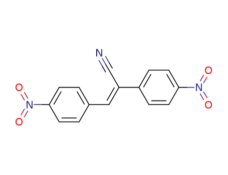 Molecular Structure of 42172-66-7 ((Z)-2,3-bis(4-nitrophenyl)acrylonitrile)