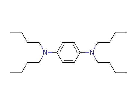 Molecular Structure of 19433-81-9 (N,N,N,N-tetrabutylbenzene-1,4-diamine)