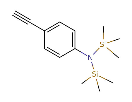 4-N,N-bis(trimethylsilylamino)phenylacetylene