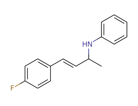 (E)-N-(4-(4-fluorophenyl)but-3-en-2-yl)aniline