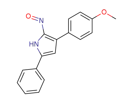 1H-Pyrrole, 3-(4-methoxyphenyl)-2-nitroso-5-phenyl-