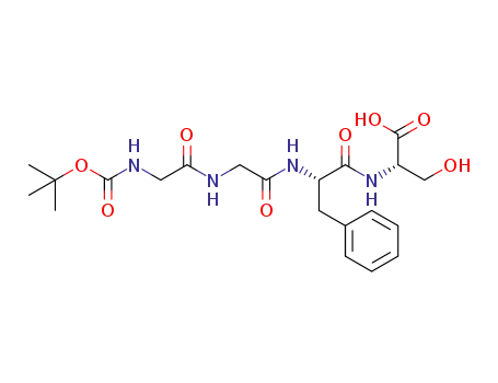 (tert-butoxycarbonyl)glycylglycyl-L-phenylalanyl-L-serine