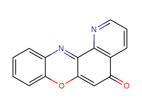 Molecular Structure of 105855-30-9 (5H-Pyrido[2,3-a]phenoxazin-5-one)