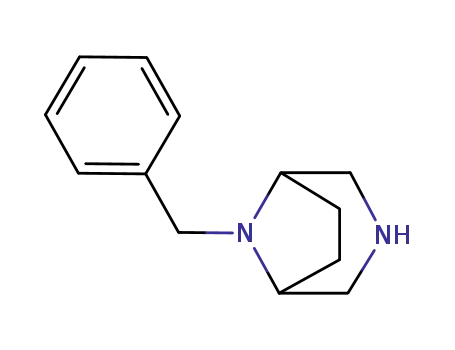 Molecular Structure of 93428-56-9 (8-Benzyl-3,8-diaza-bicyclo[3.2.1]octane)