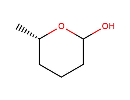 2H-Pyran-2-ol, tetrahydro-6-methyl-, (6S)-