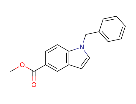 1-benzyl-1H-indole-5-carboxylic acid methyl ester