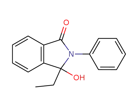 1H-Isoindol-1-one, 3-ethyl-2,3-dihydro-3-hydroxy-2-phenyl-