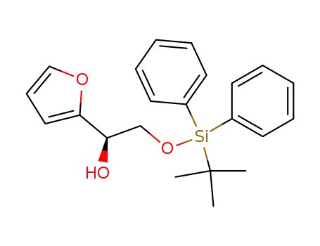 (2R) 1-<(t-butyldiphenylsilyl)oxy>-2-furanylethanol