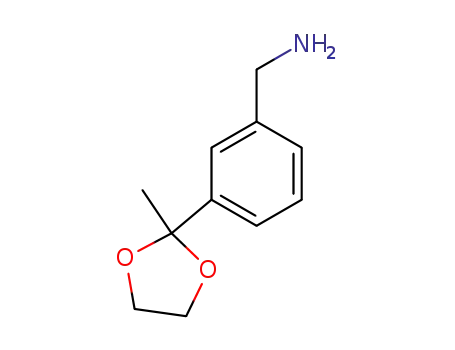[3-(2-Methyl-1,3-dioxolan-2-yl)phenyl]methanamine