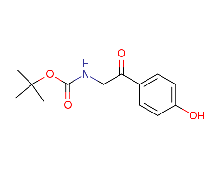 [2-(4-Hydroxy-phenyl)-2-oxo-ethyl]-carbamic acid tert-butyl ester