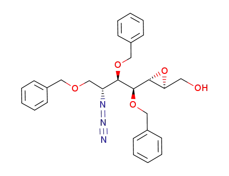 (2S,3R,4S,5R,6R)-6-azido-2,3-epoxy-4,5,7-tris(benzyloxy)-2(E)-hepten-1-ol