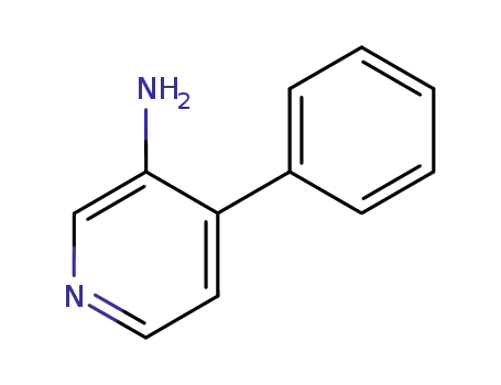 Molecular Structure of 146140-99-0 (3-AMINO-4-PHENYLPYRIDINE)