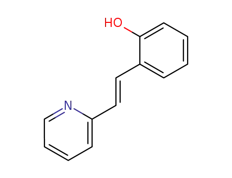 Molecular Structure of 77377-06-1 (2-[(E)-2-Pyridin-2-ylvinyl]phenol)