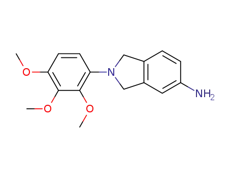 2-(2,3,4-Trimethoxyphenyl)-2,3-dihydro-1H-isoindol-5-ylamine