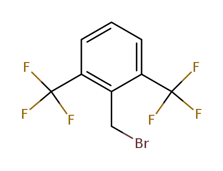 Molecular Structure of 862374-11-6 (Benzene, 2-(bromomethyl)-1,3-bis(trifluoromethyl)-)