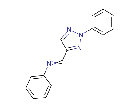 Benzenamine, N-[(2-phenyl-2H-1,2,3-triazol-4-yl)methylene]-