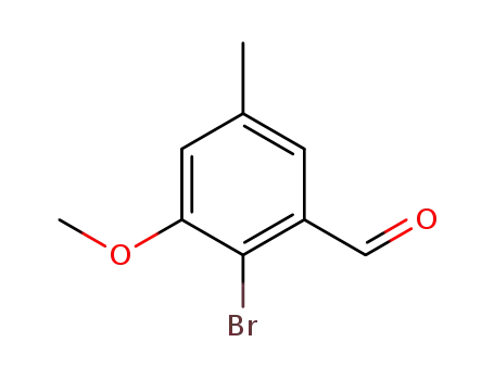 2-Bromo-3-methoxy-5-methylbenzaldehyde