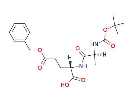 Molecular Structure of 17080-23-8 (Boc-Ala-Glu(OBzl)-OH)