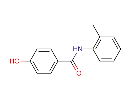 Molecular Structure of 62639-21-8 (4-hydroxy-N-(2-methylphenyl)benzamide)