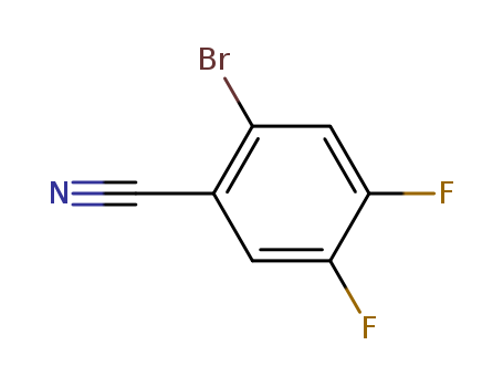 2-Bromo-4,5-Difluorobenzonitrile cas no. 64695-82-5 98%