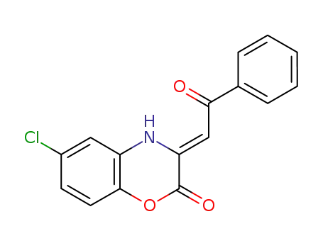 (Z)-6-chloro-3-(2-oxo-2-phenylethylidene)-3,4-dihydro-2H-benzo[b][1,4]oxazin-2-one