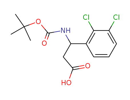 3-N-BOC-3-(2,3-DICHLOROPHENYL)PROPANOIC ACID
